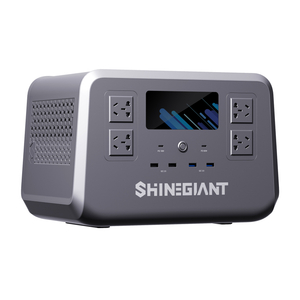 Shinegiant SG500P I ワイヤレス充電 I 500W 500Wh LiFePO4 バッテリー ポータブル パワー ステーション