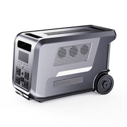 Shinegiant SG3000P I 新しいデザイン I 3000W 3000Wh LiFePO4 バッテリー ポータブル パワー ステーション