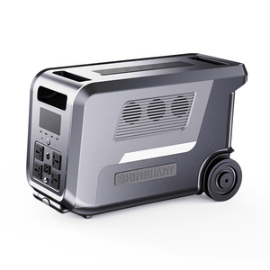 Shinegiant SG3000P I 新しいデザイン I 3000W 3000Wh LiFePO4 バッテリー ポータブル パワー ステーション